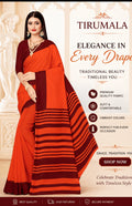 Temple Wear Seva Saree – Premium Georgette Collection